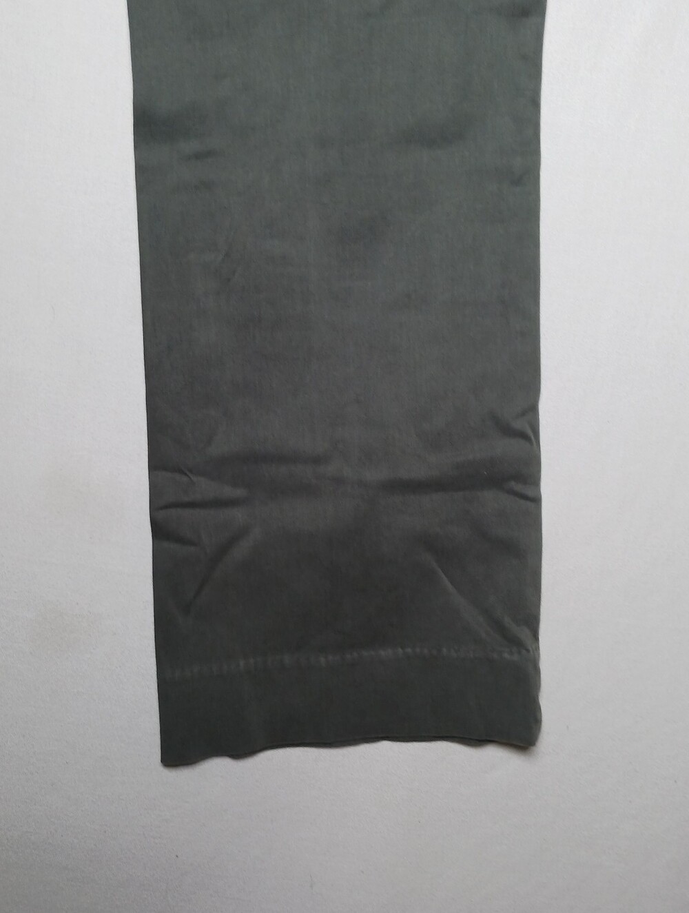 Lila Ryan The Jenalyn Bootcut Trousers 8P Brushed Sateen Olive 30X29 NWT - Picture 12 of 13